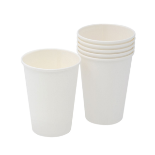 Pahare din carton albe, 100 buc/set, 7OZ