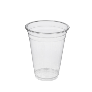 Pahare din plastic transparente, 50buc/set, 250ml