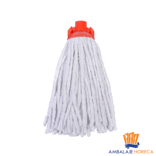 Rezerva mop din bumbac, alb, 120g