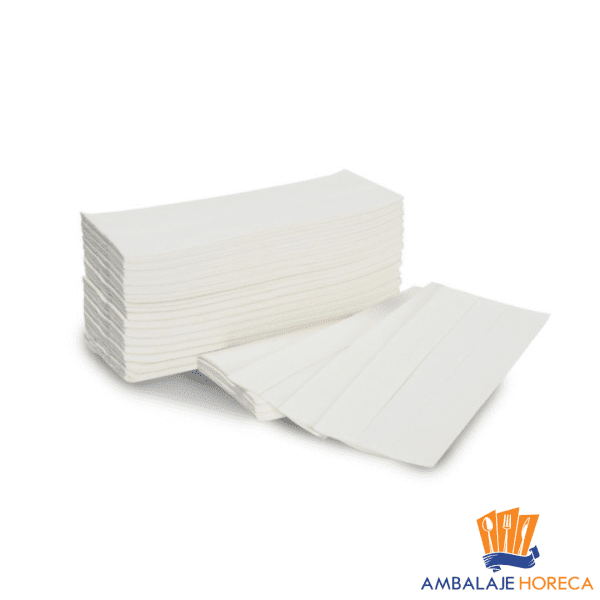 Prosop pentru dispenser, alb, tip Z