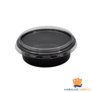 Sosiere cu capac separat, 100gr, 100 buc/set