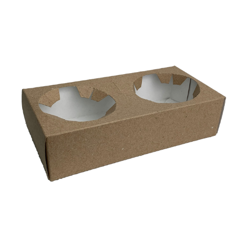 Ambalaje Horeca - suport din carton pentru 2 pahare