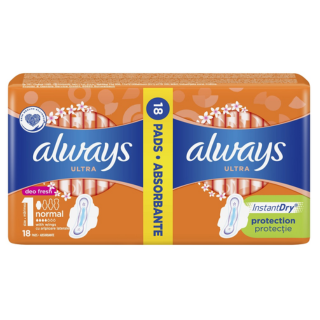 Absorbante Always, 18 buc