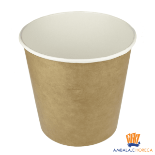 Boluri tip bucket cu capac, carton, 85oz, 50buc/set
