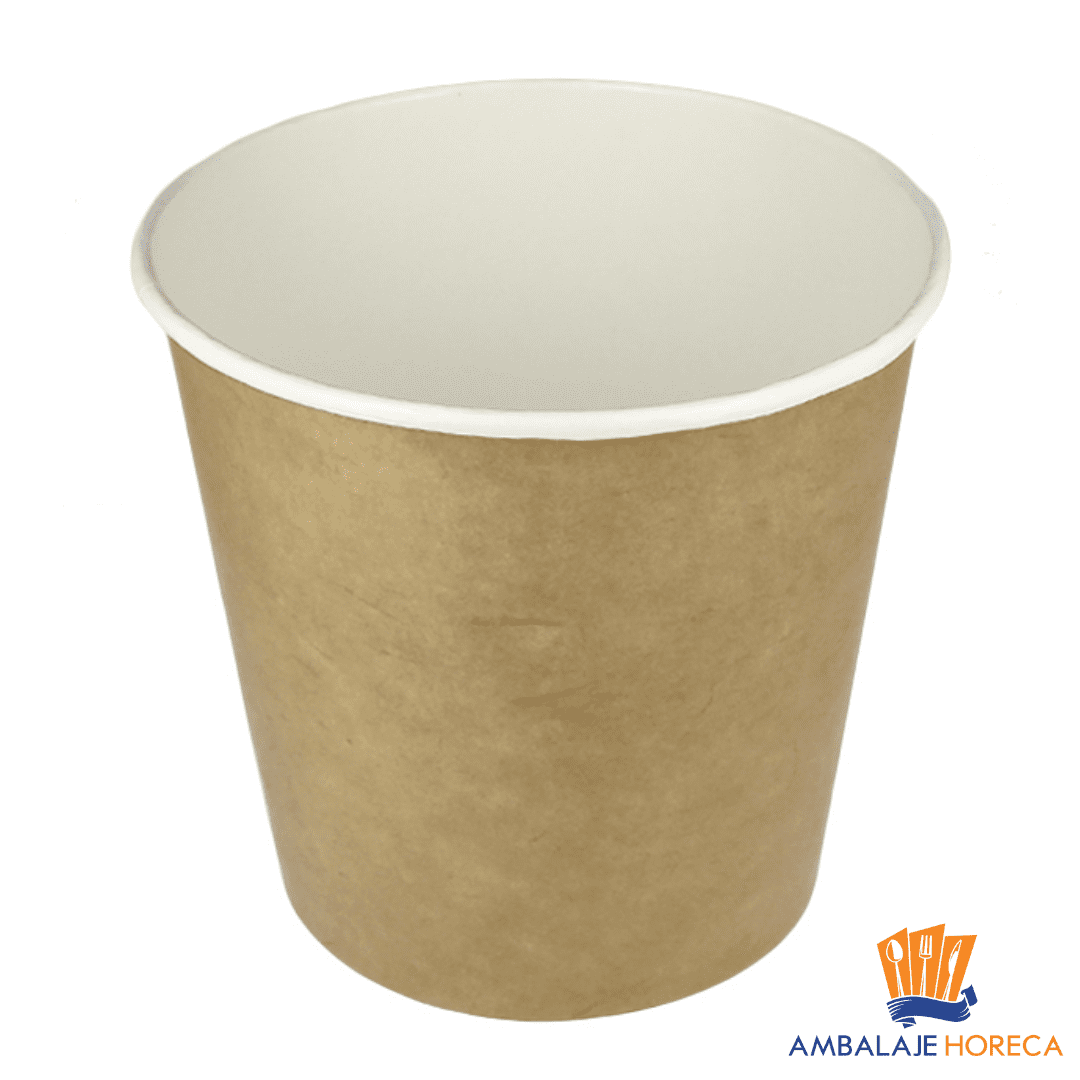 Boluri tip bucket cu capac, carton, 85oz, 50buc/set