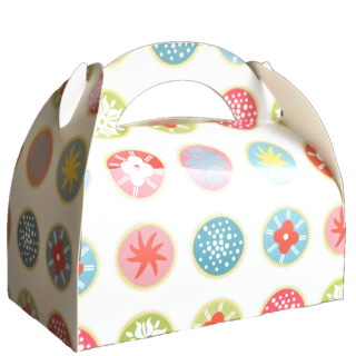 Cutie color cu maner 17x10cm