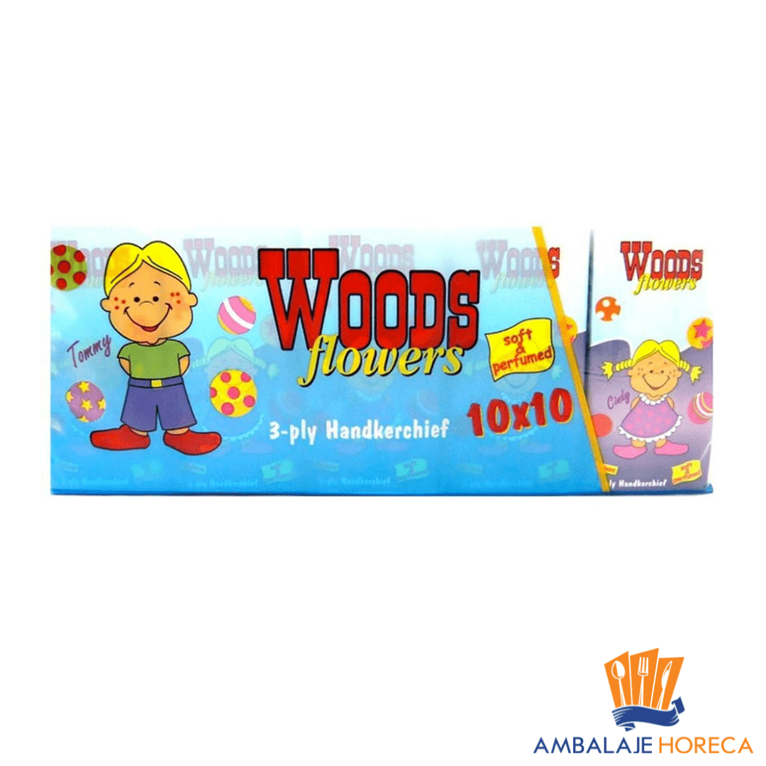 Batiste nazale Woods 10buc/set