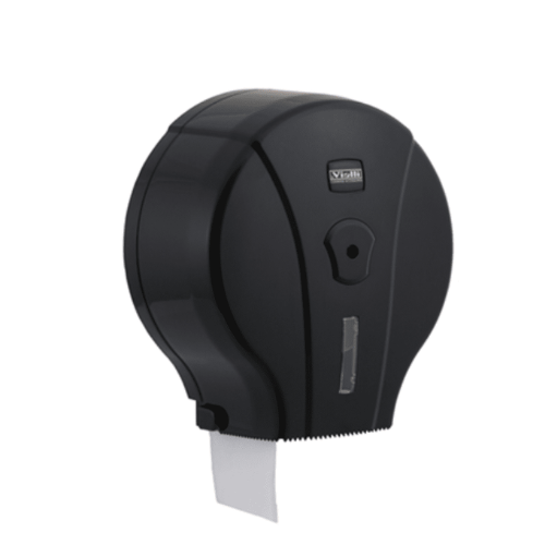 Dispenser hartie igienica mini-jumbo, Vialli, negru