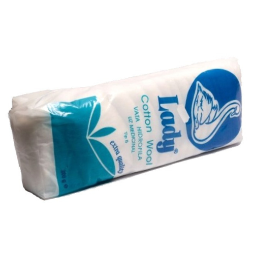 Vata medicinala Lady 50gr, 10 buc/set