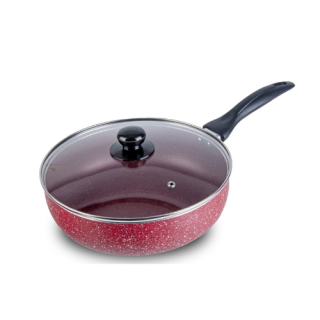 Tigaie cu capac din sticla, 24x7cm