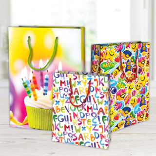 Sacose pentru cadouri, diferite modele 25buc/set